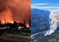 Lytton wildfire Saw Creek British Columbia